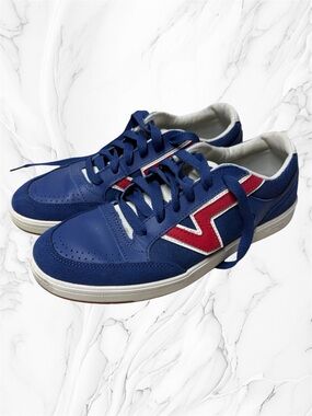 Vans Lowland CC Retro Sport in the Navy/Red size men’s 7.5 / woman’s sz 9